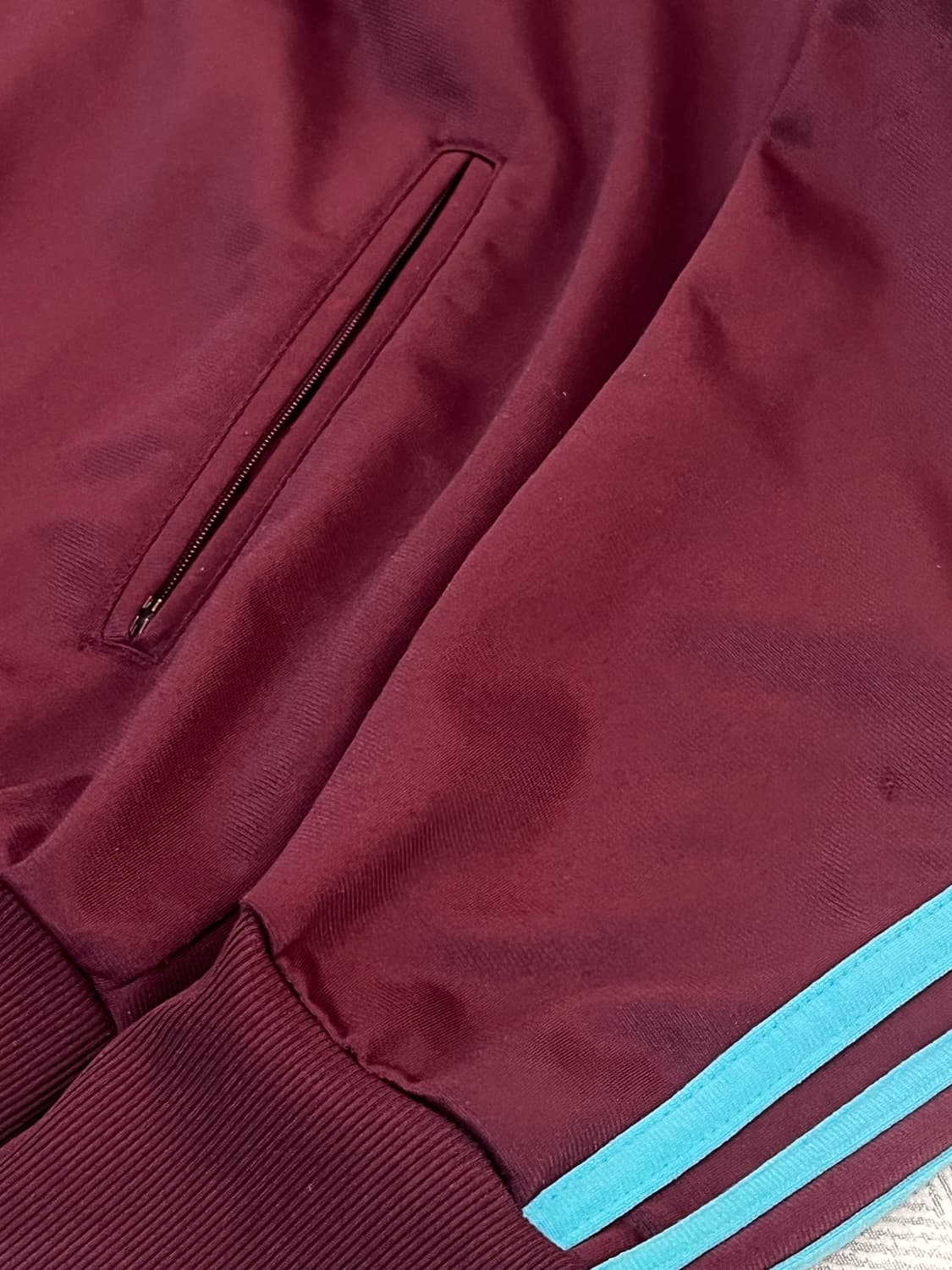 아디다스 파이어버드 버건디민트 져지 트랙탑 105 상품이미지9