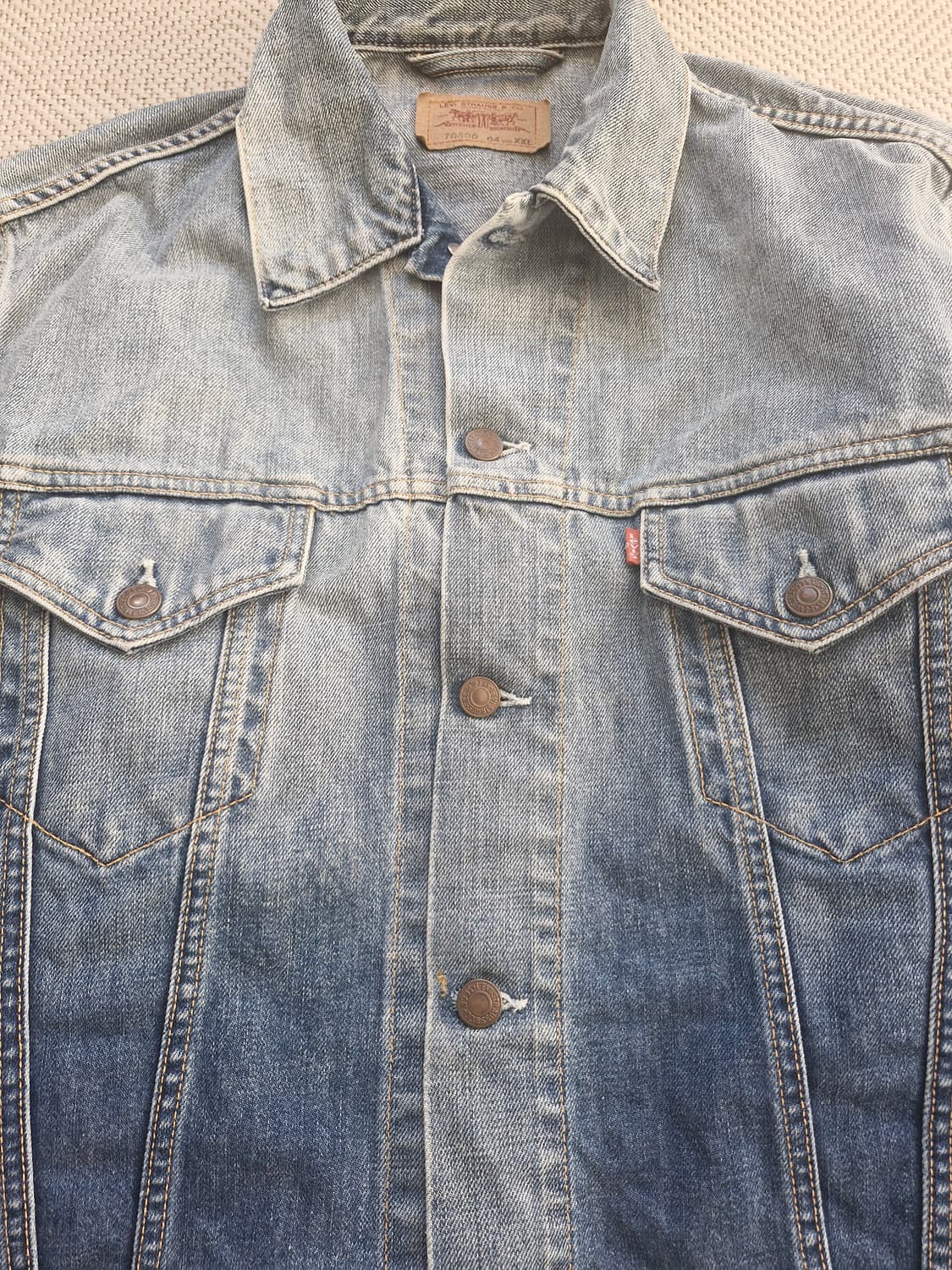 02년산 리바이스 그라데이션 데님 자켓 상품이미지7