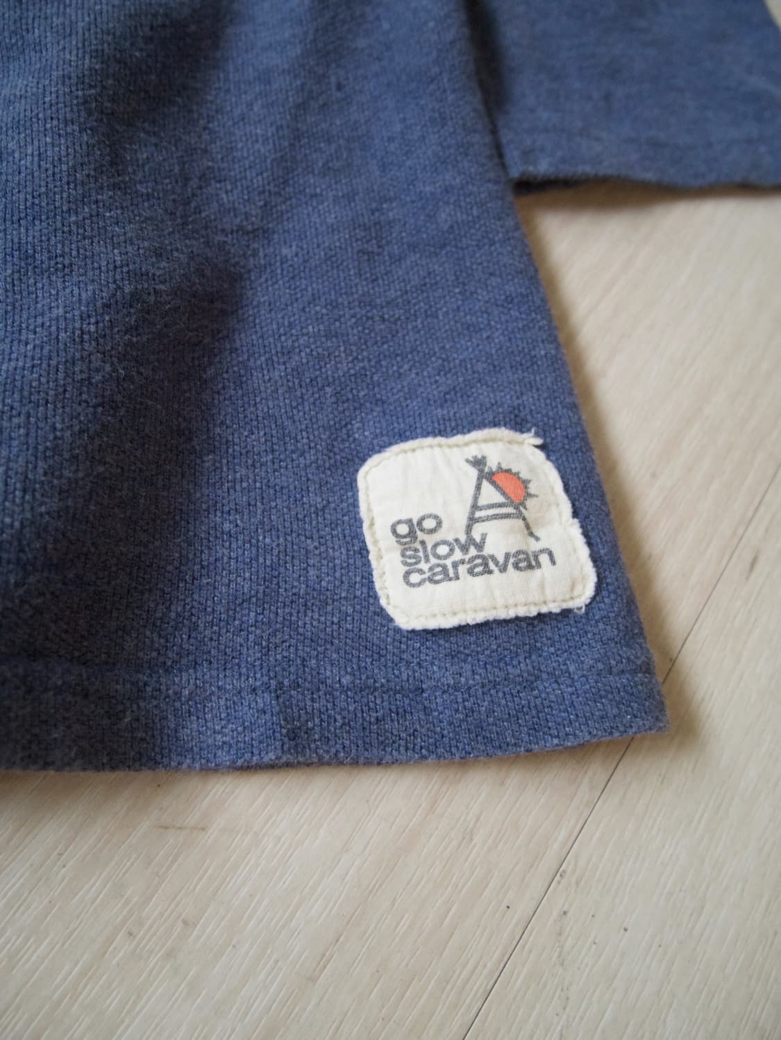 [go slow caravan] 7-minute sleeve(blue) 상품이미지5