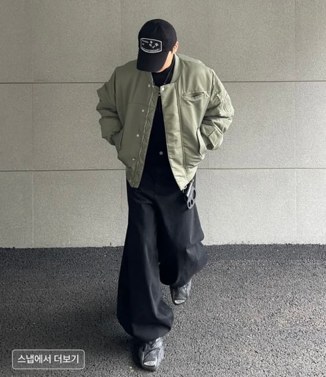 디써티원 Padded MA-1 봄버 자켓 (올리브) 상품이미지2