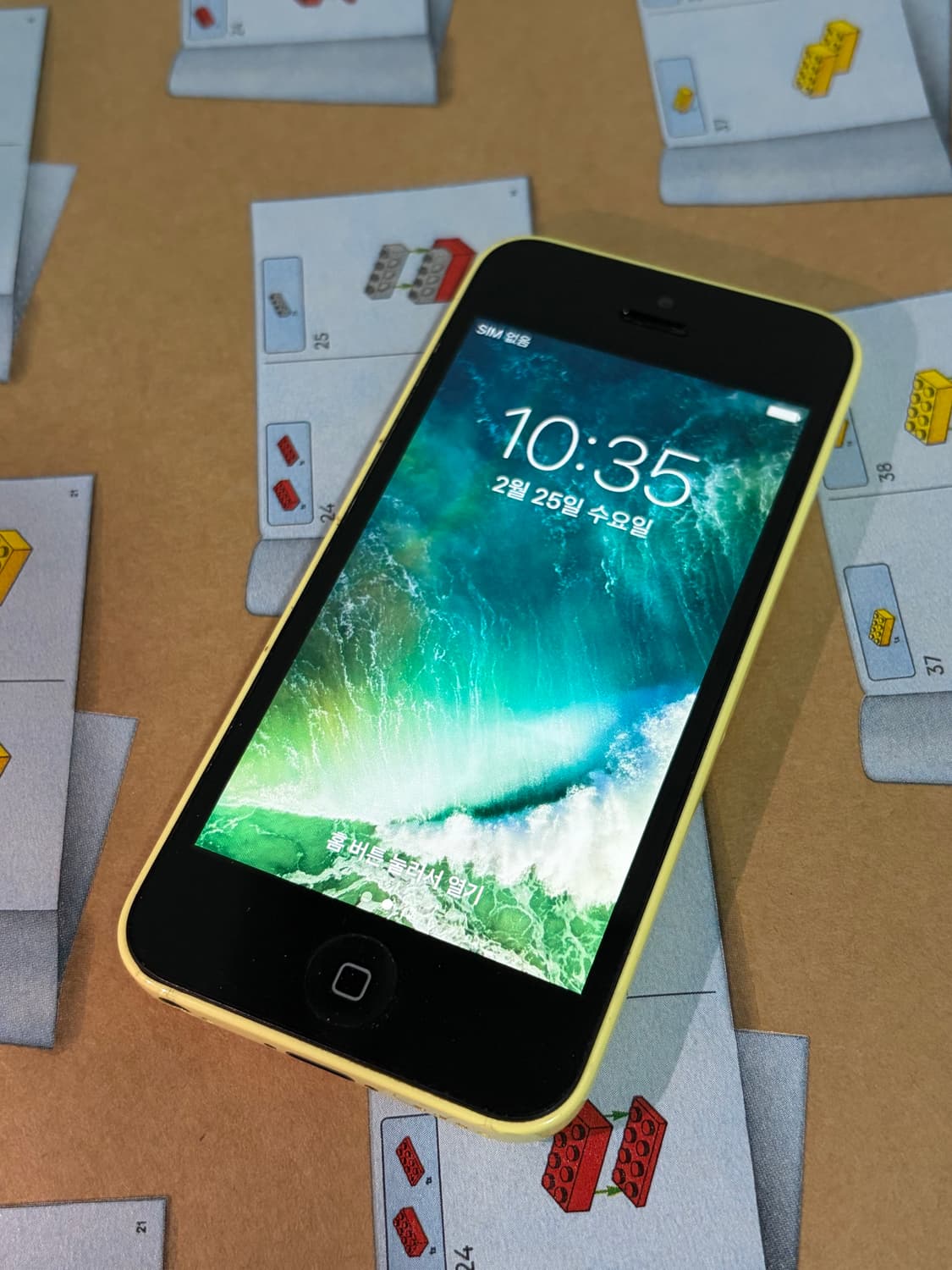 아이폰 5c 옐로우 16기가 #0132 + 보호필름&투명케이스 상품이미지1