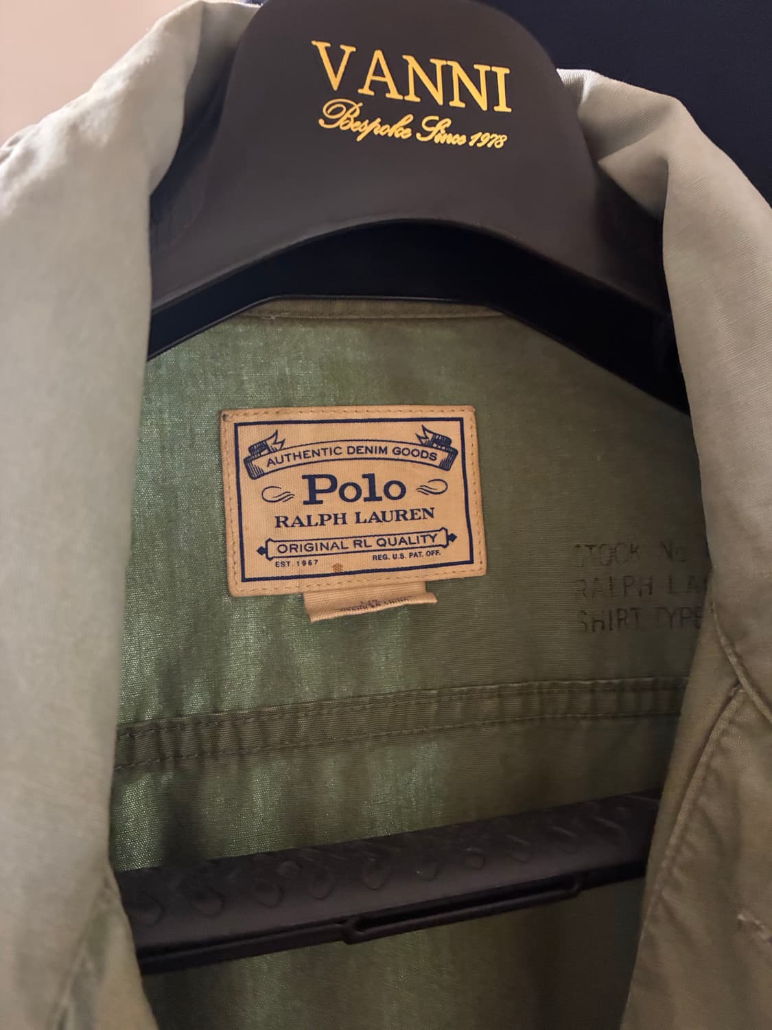 폴로 밀리터리 와펜 패치 빈티지워싱 정글 퍼티그 자켓 L 상품이미지4