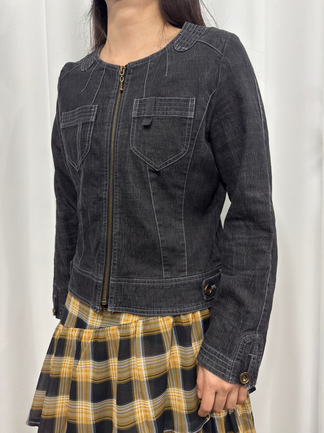 zaza denim jacket 상품이미지2