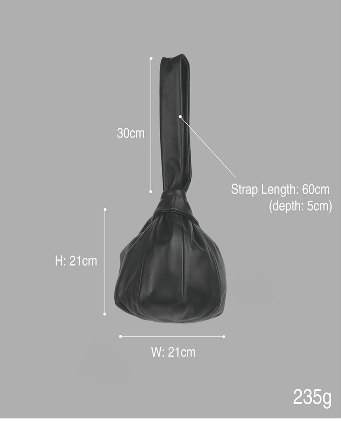 유르트 fig백 블랙 상품이미지2