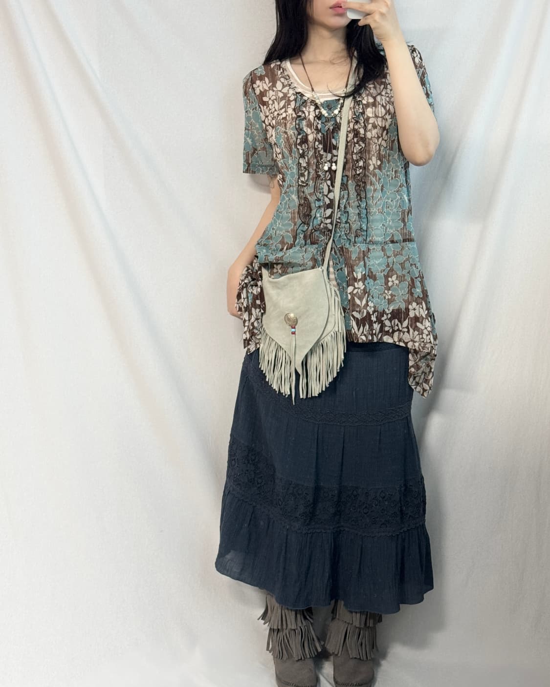 레이스 투웨이 탑 원피스/스커트 상품이미지6