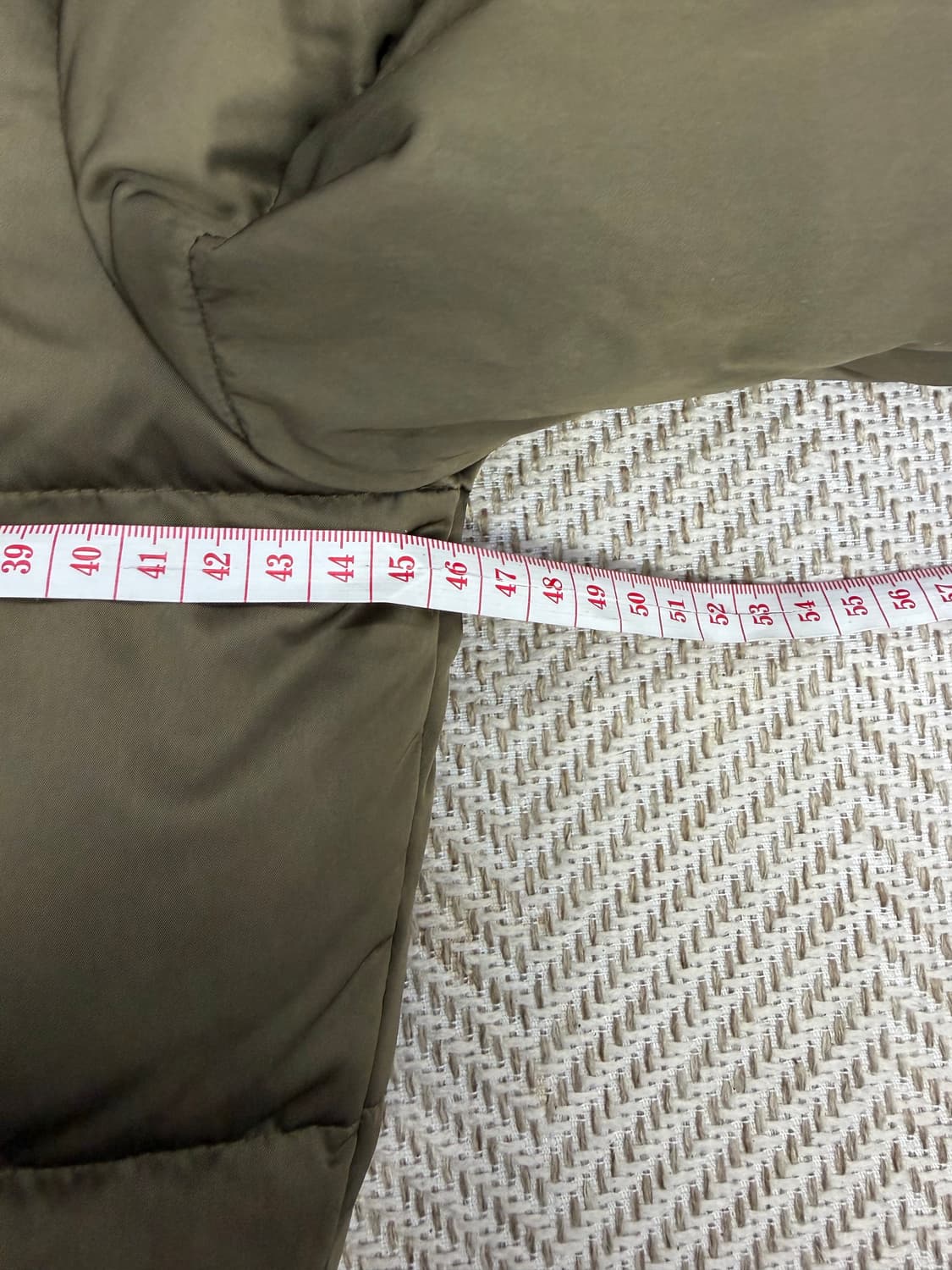 정품) 폴로랄프로렌 여성 카키색 숏패딩 점퍼 XS 상품이미지8