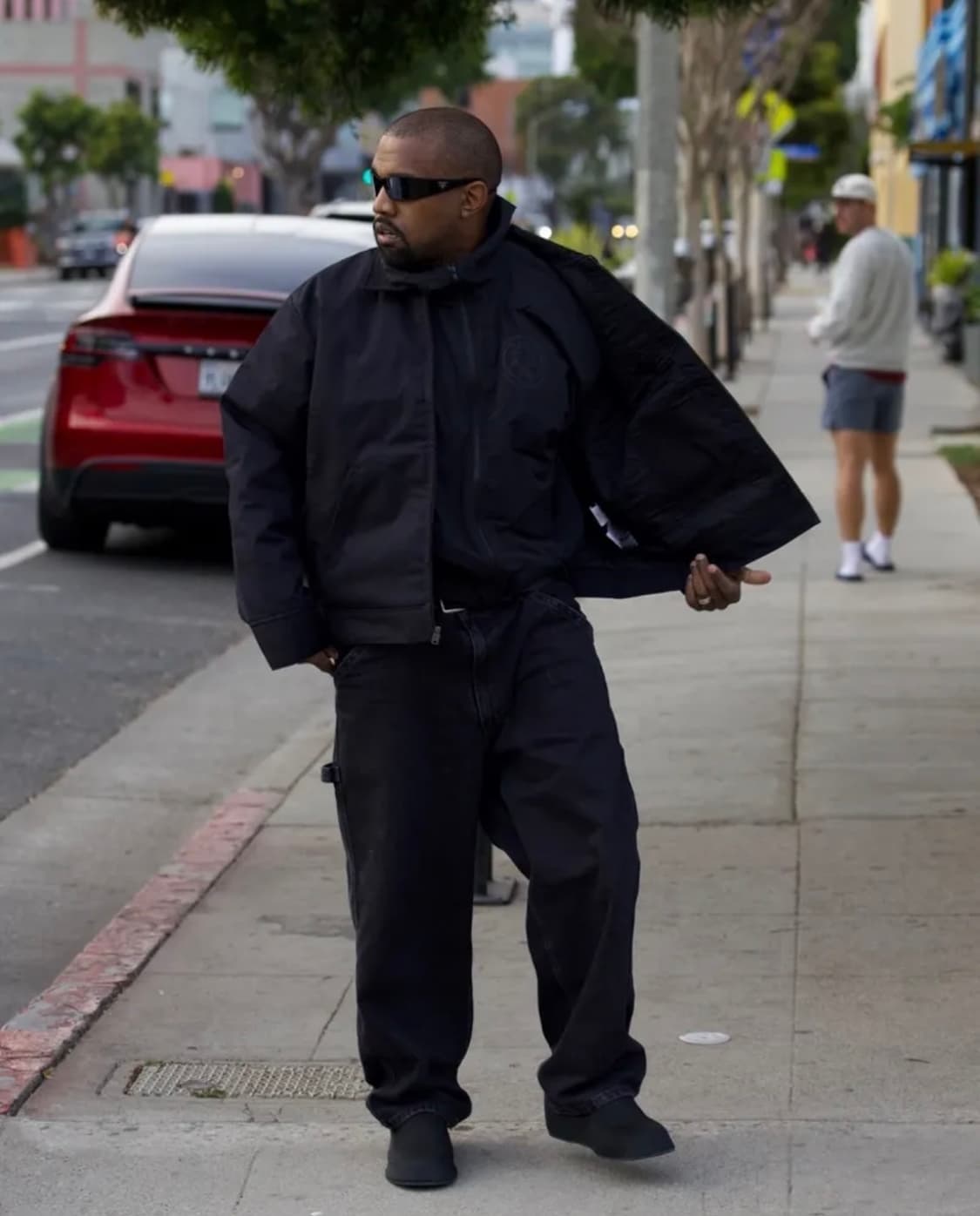 [L] 빈티지 레드캡 워크 자켓 칸예 착용 상품이미지2