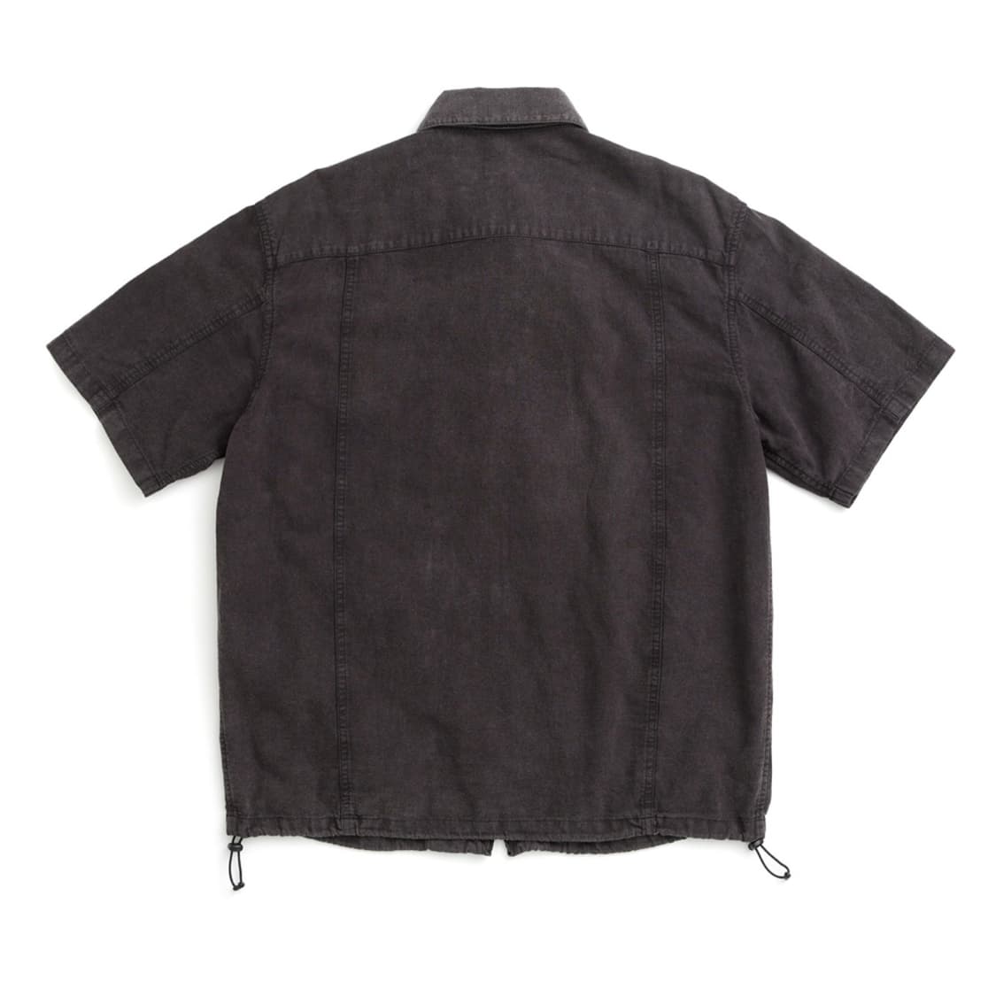 해칭룸 디키즈 셔츠 집업 Zip Shirket Washed Brown 상품이미지2