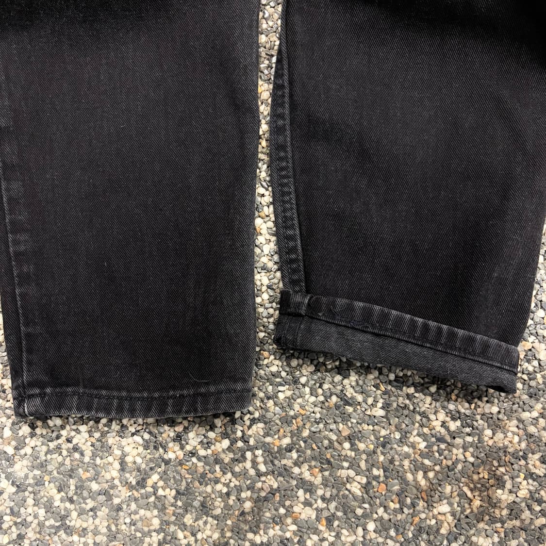 00s 리바이스 550 테이퍼드 블랙진 (30) 상품이미지4