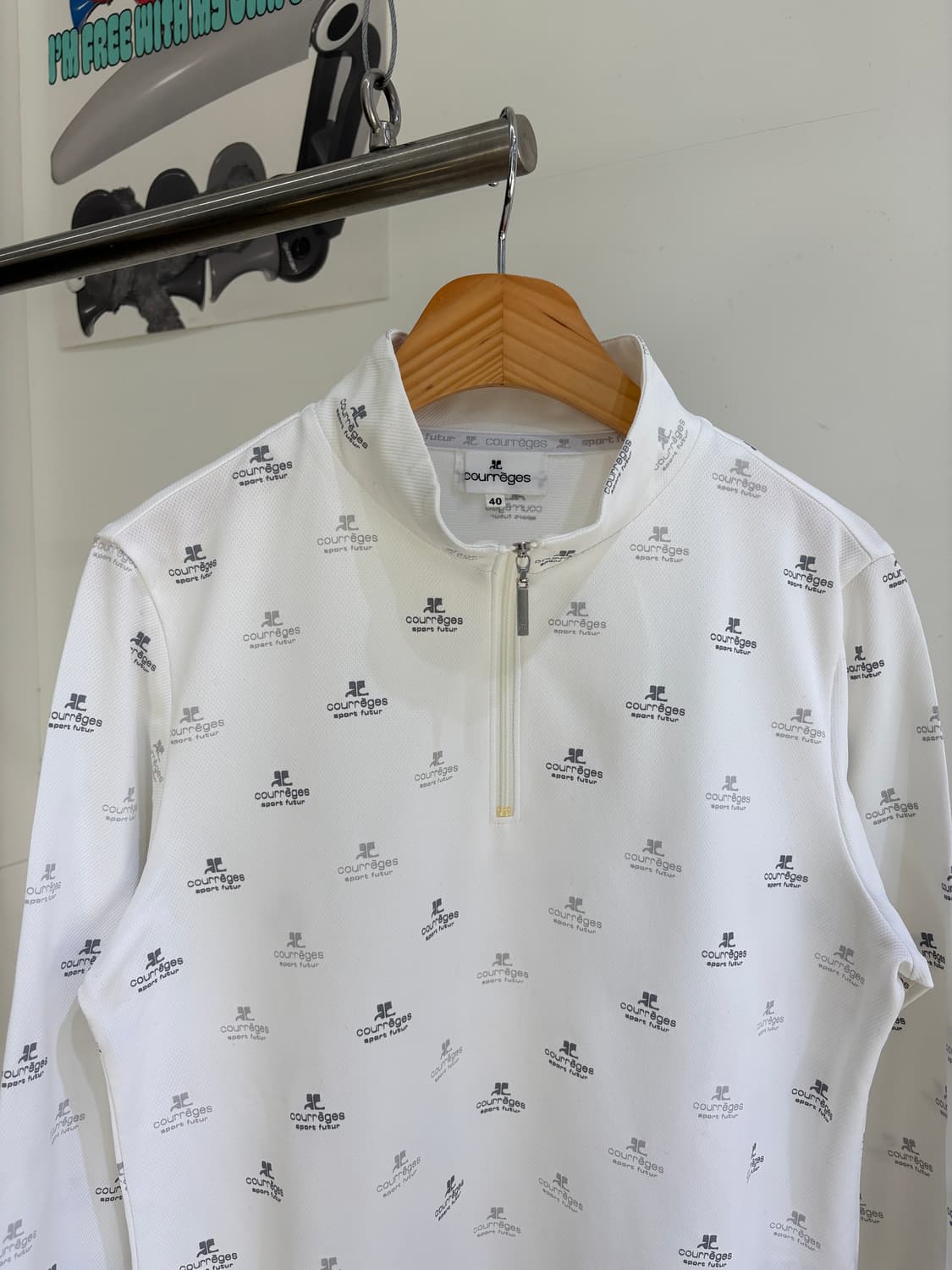 COURREGES (Made in Japan) 긴팔티셔츠 상품이미지2