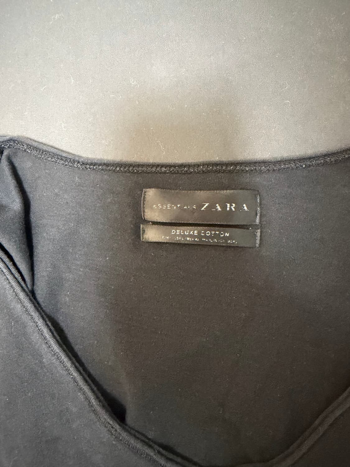 ZARA 시스루 반팔 티셔츠 얇은소재 상품이미지3