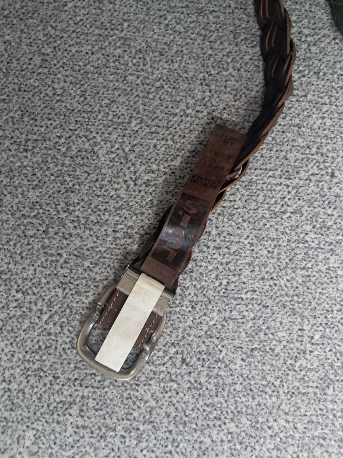 리바이스 가죽 벨트 미사용 상품이미지2