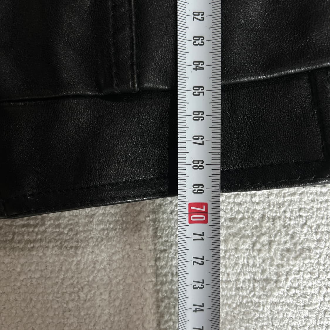 Vtg 레더 가죽자켓 봄버 L 상품이미지5