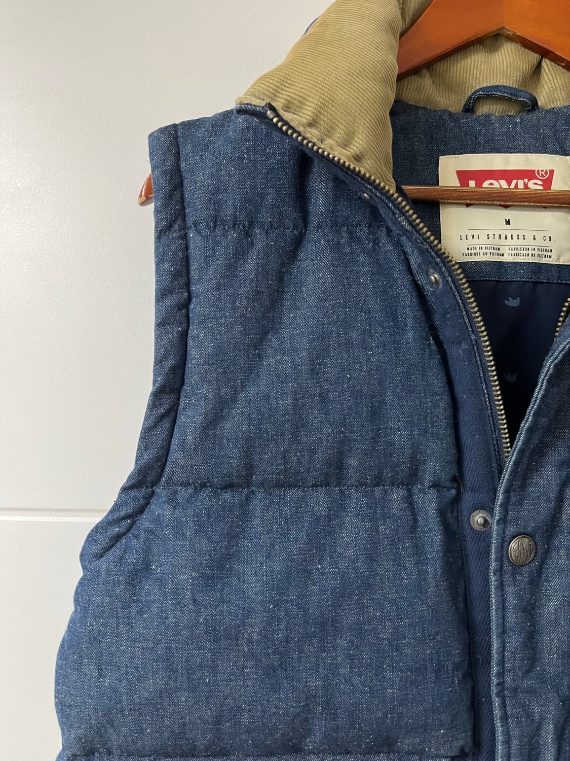 리바이스 다운 패딩 조끼 상품이미지4