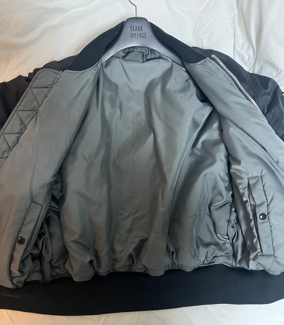 [2xl] 알파인더스트리 ma-1 블랙 상품이미지3