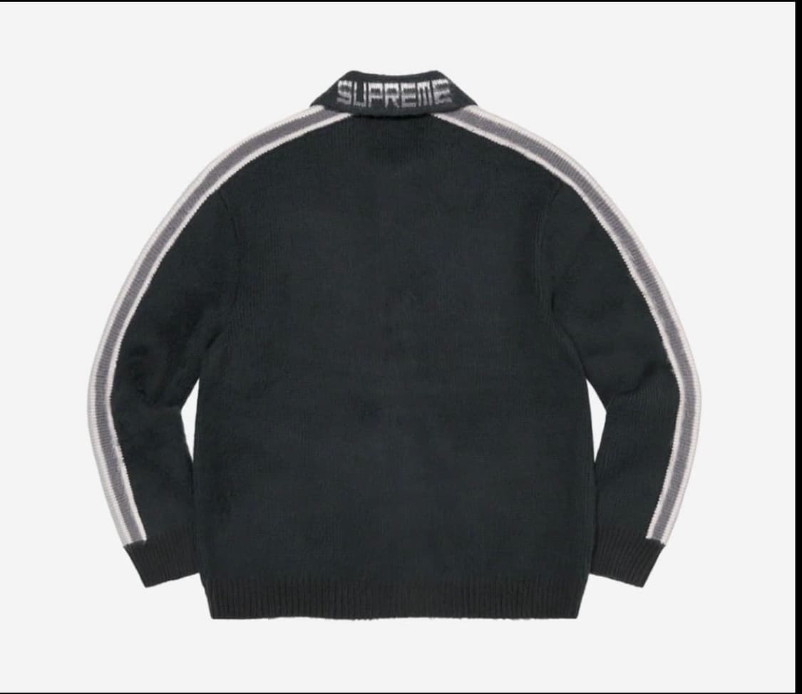 Supreme Sleeve  Stripe Zip Up Sweater 상품이미지2