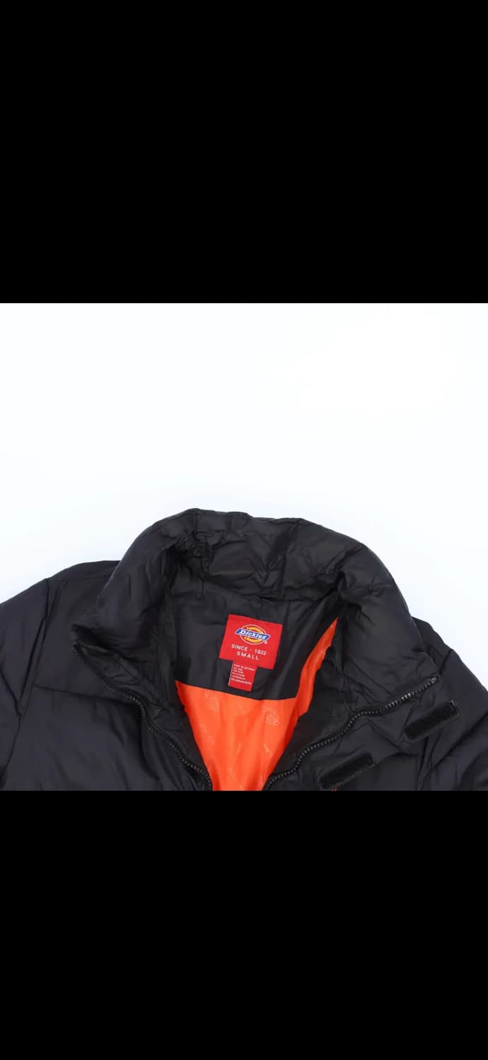 디키즈 여성 블랙 패딩점퍼 1201HR1 상품이미지3