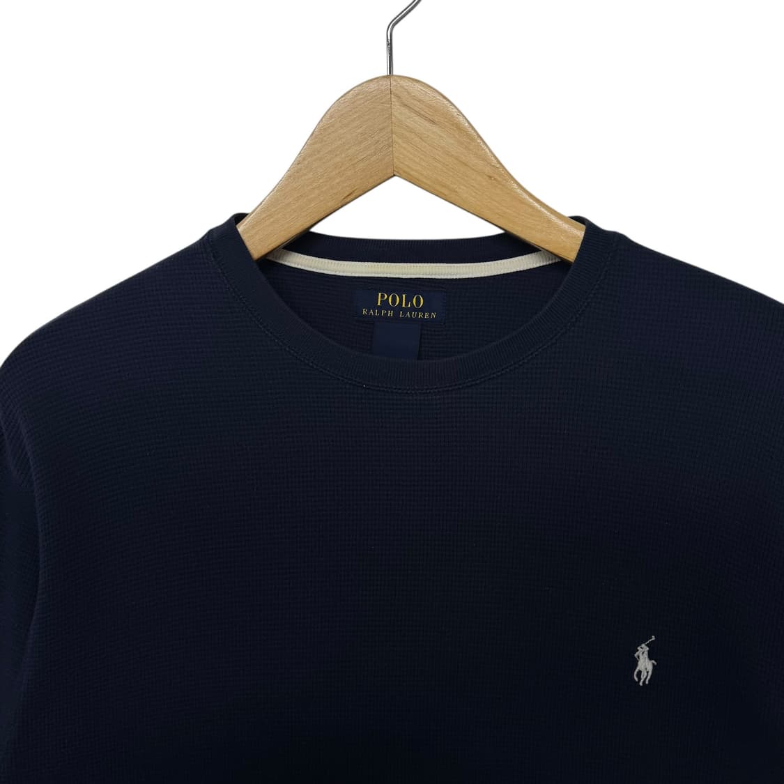 폴로 포니 라운드 와플 긴팔티셔츠 상품이미지2