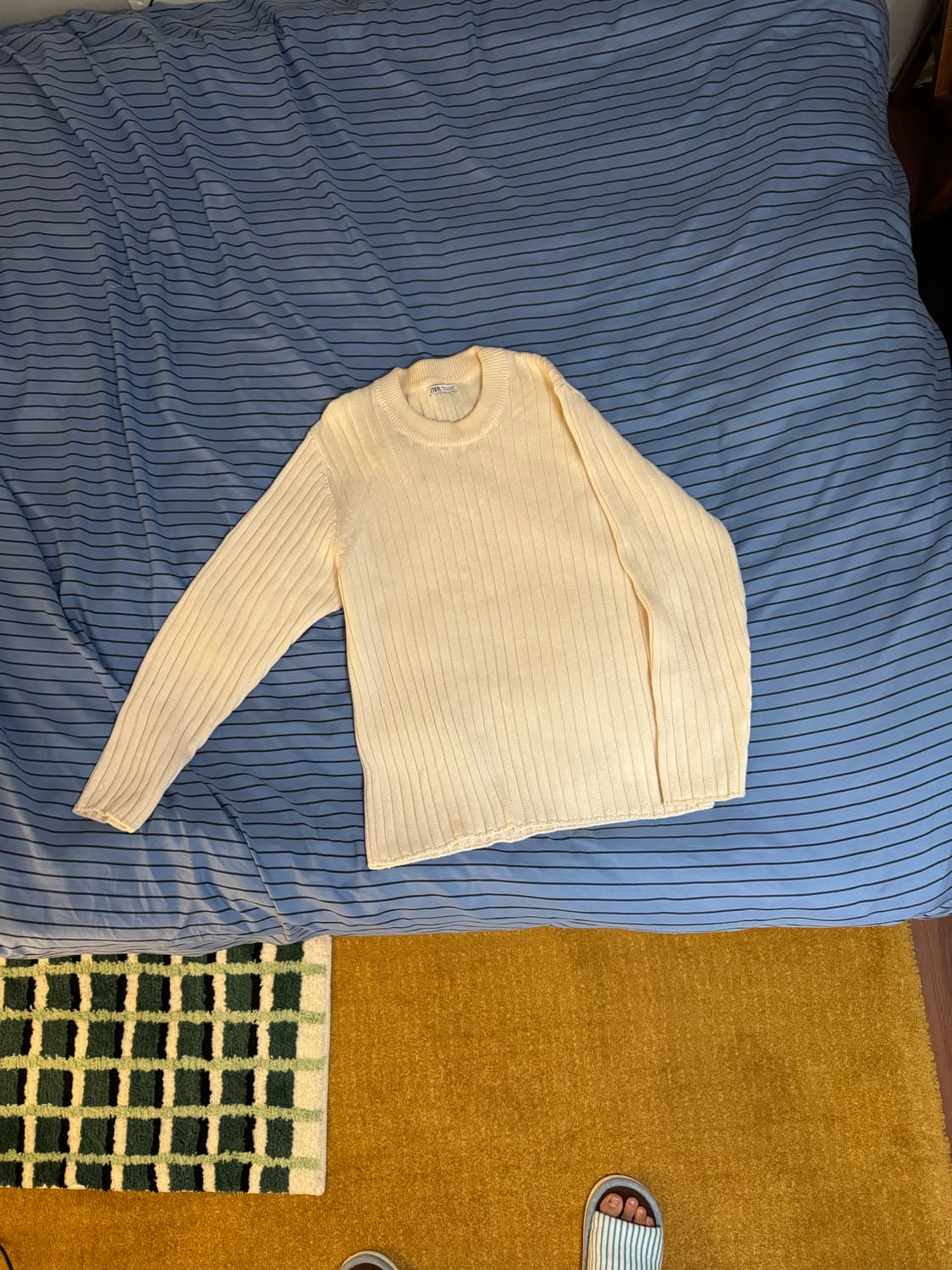 자라 아이보리 니트 m 상품이미지1