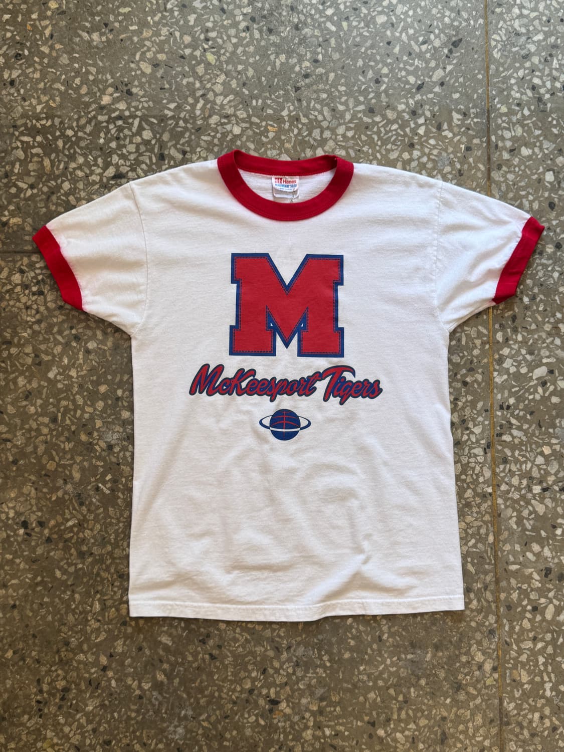 80~90s 헤인즈 링거 티셔츠 Made in USA(HT24) 상품이미지1