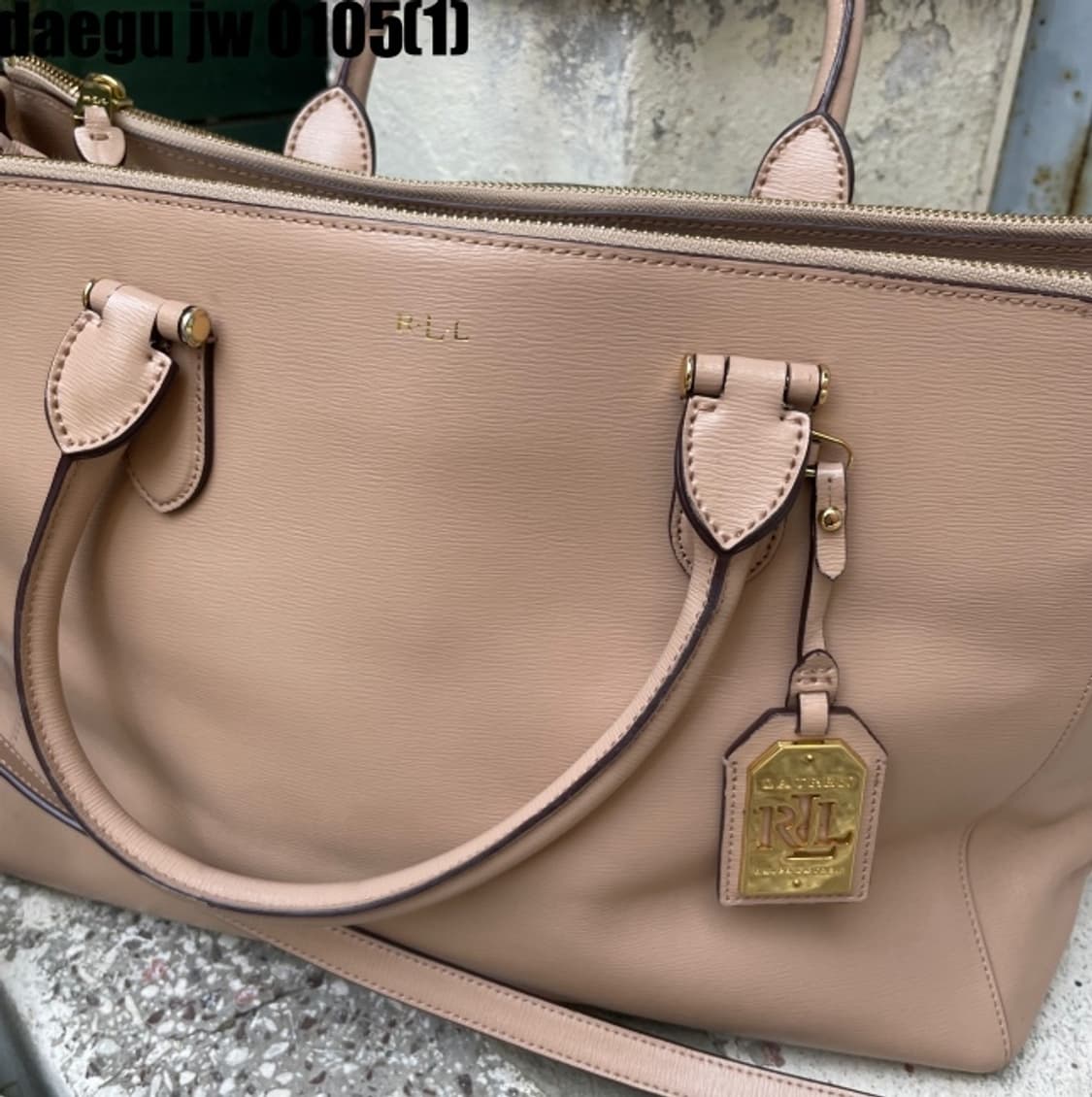 폴로 랄프로렌 레더 숄더백 상품이미지2