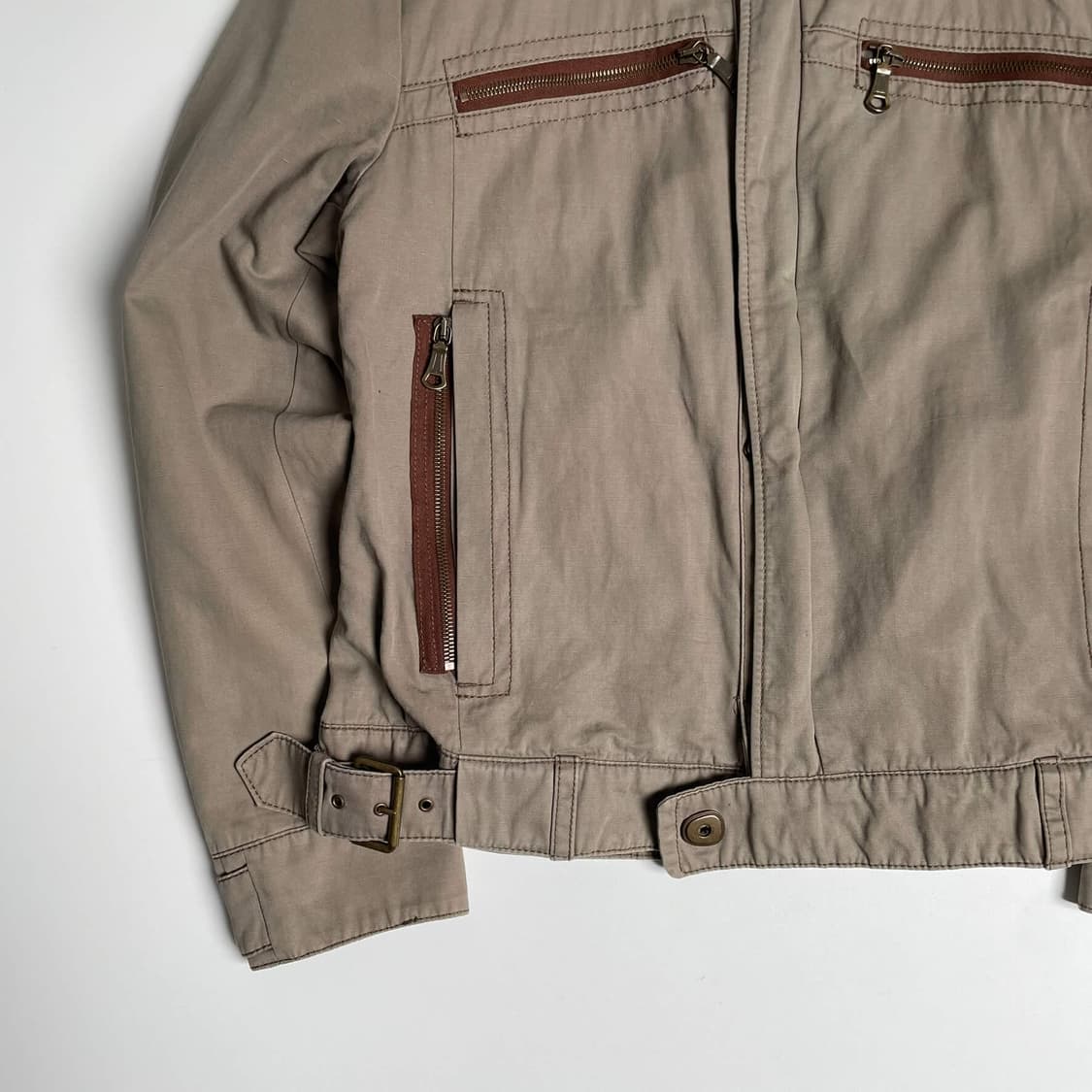 Hugo boss 6 포켓 코튼 린넨 봄버 상품이미지4