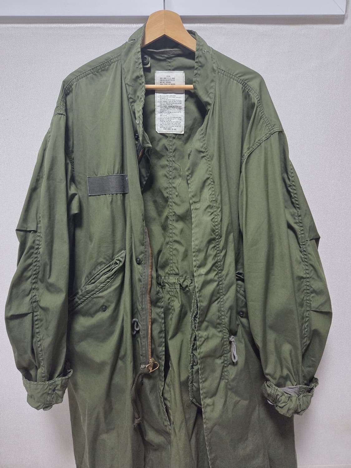 (오리지널/복각) M-65 피쉬테일 파카 (개파카) 외피 상품이미지1