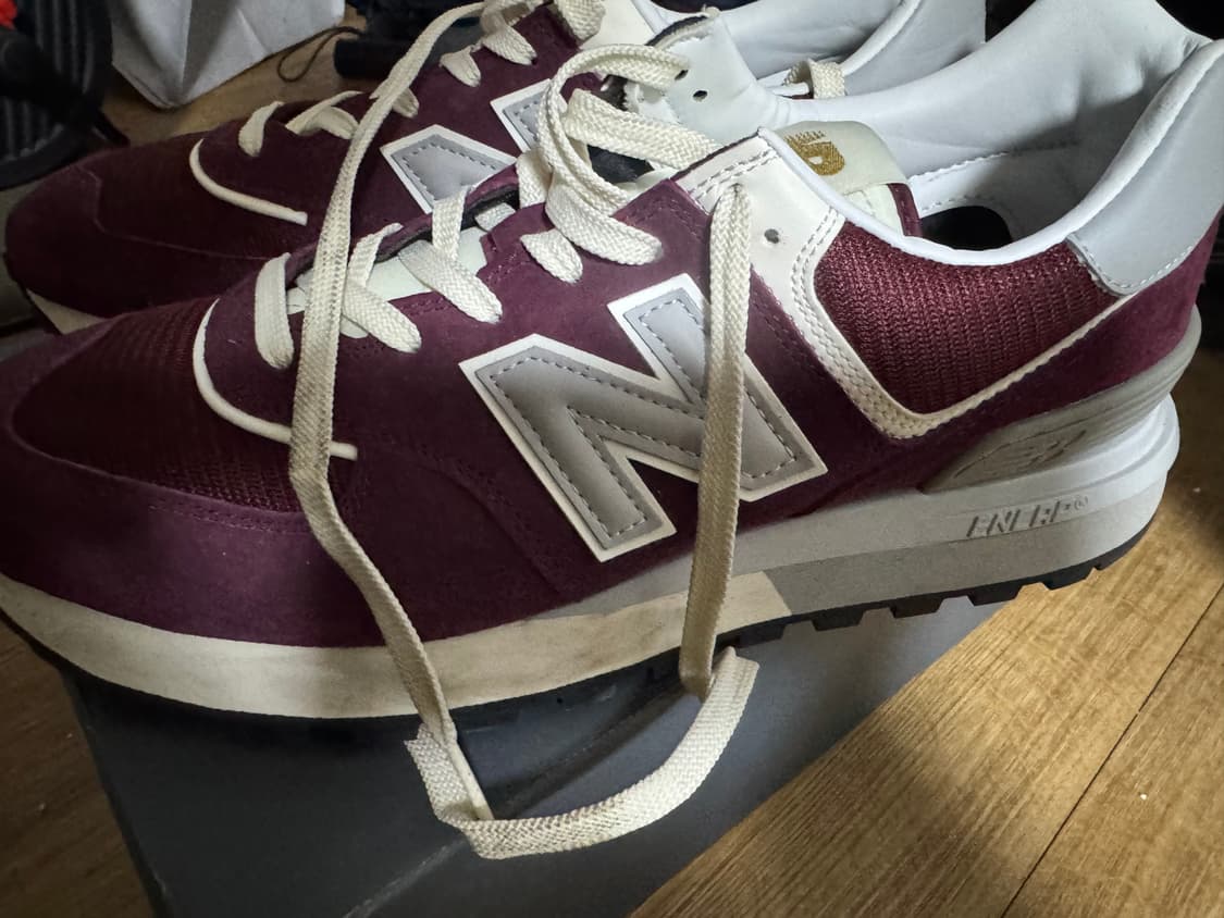 뉴발란스 574 레거시 버건디 285 상품이미지3