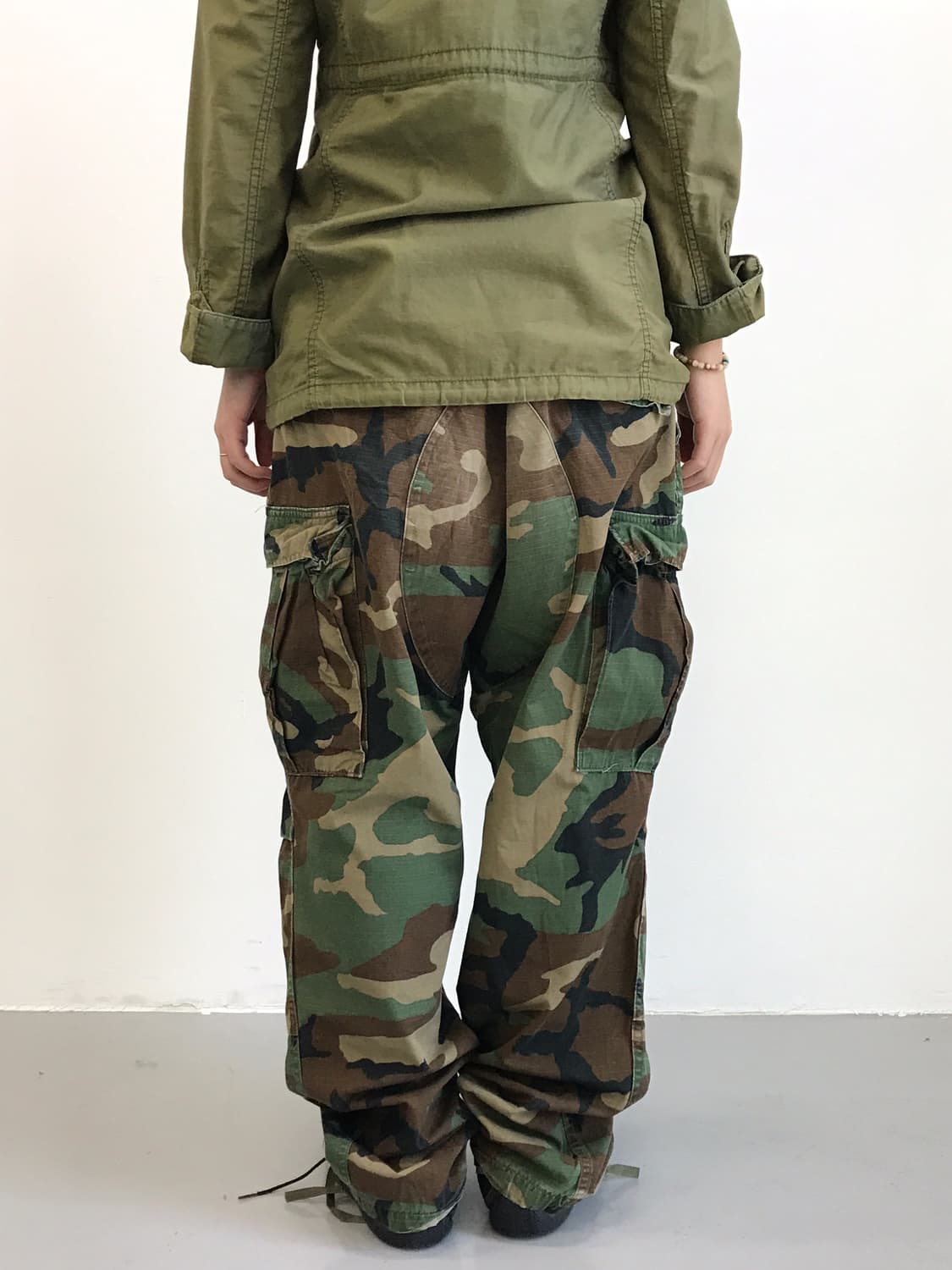 US Army Woodland BDU Cargo Pants 상품이미지2