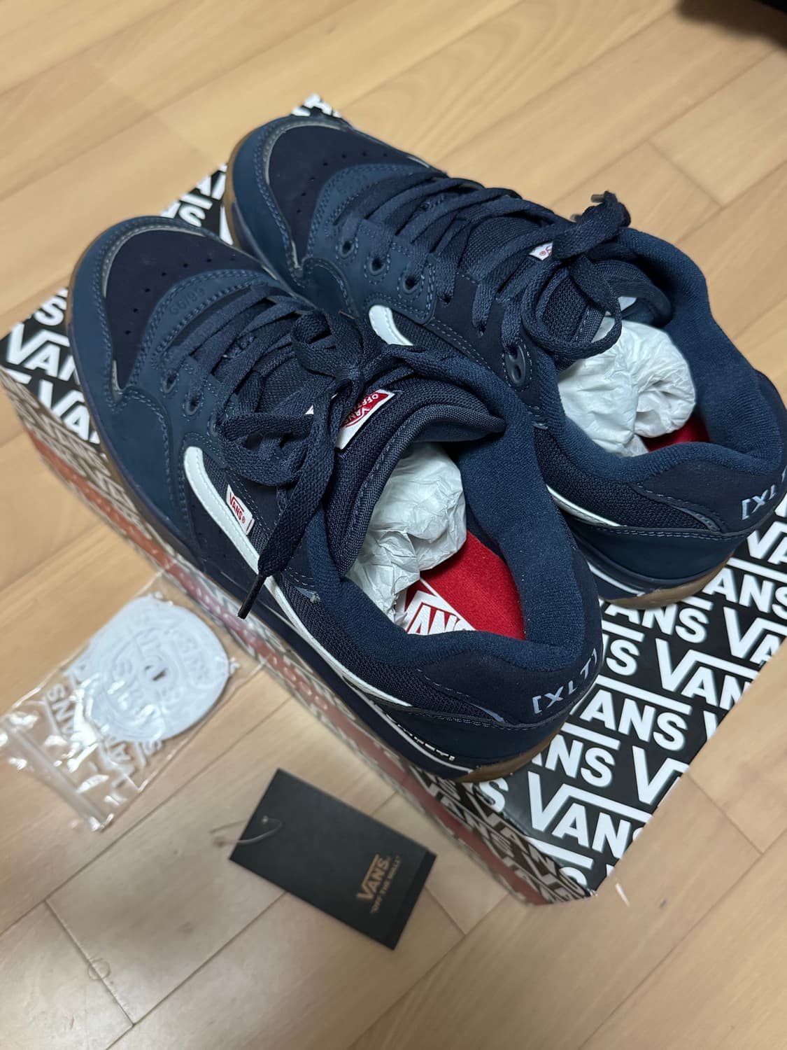 반스 로울리 XLT네이비 블루 280 스케이트화 상품이미지3