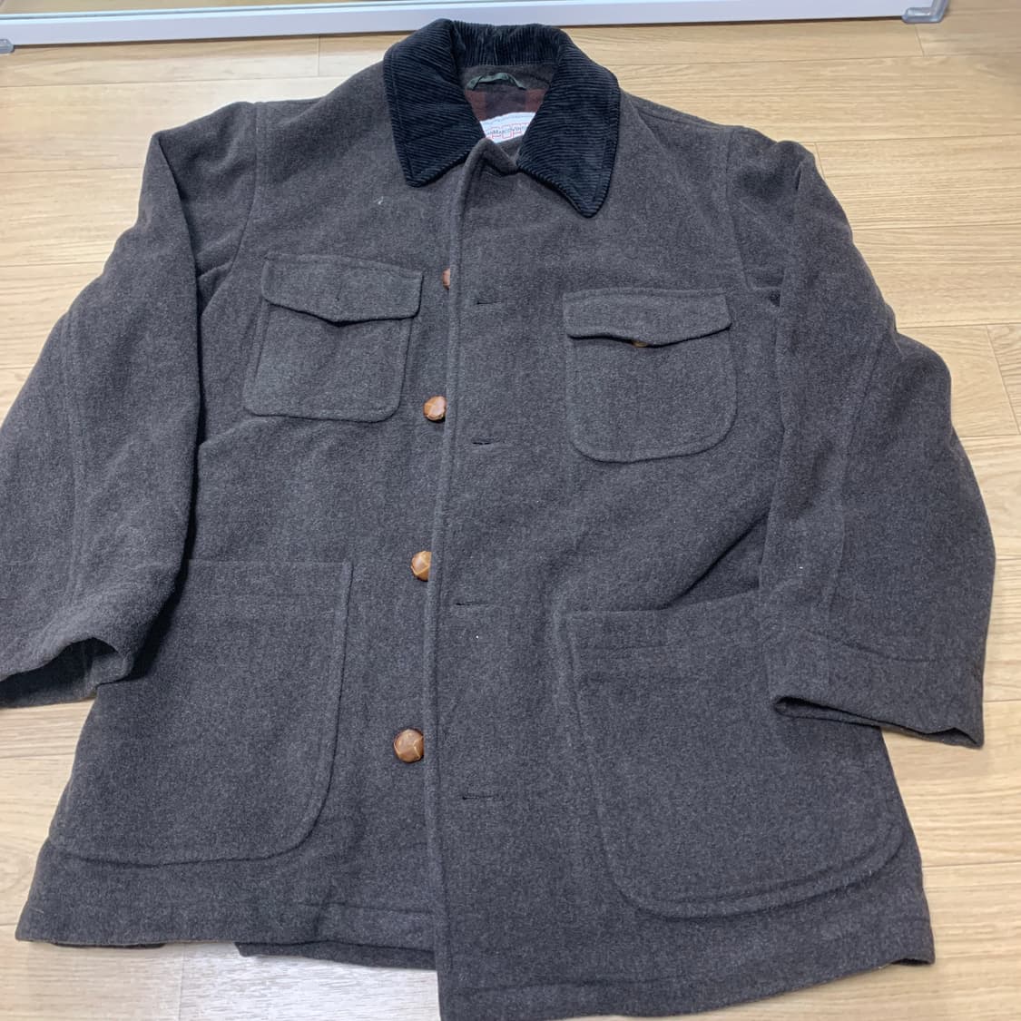 100)GianMarcoVenturi 이태리 하프코트 상품이미지1