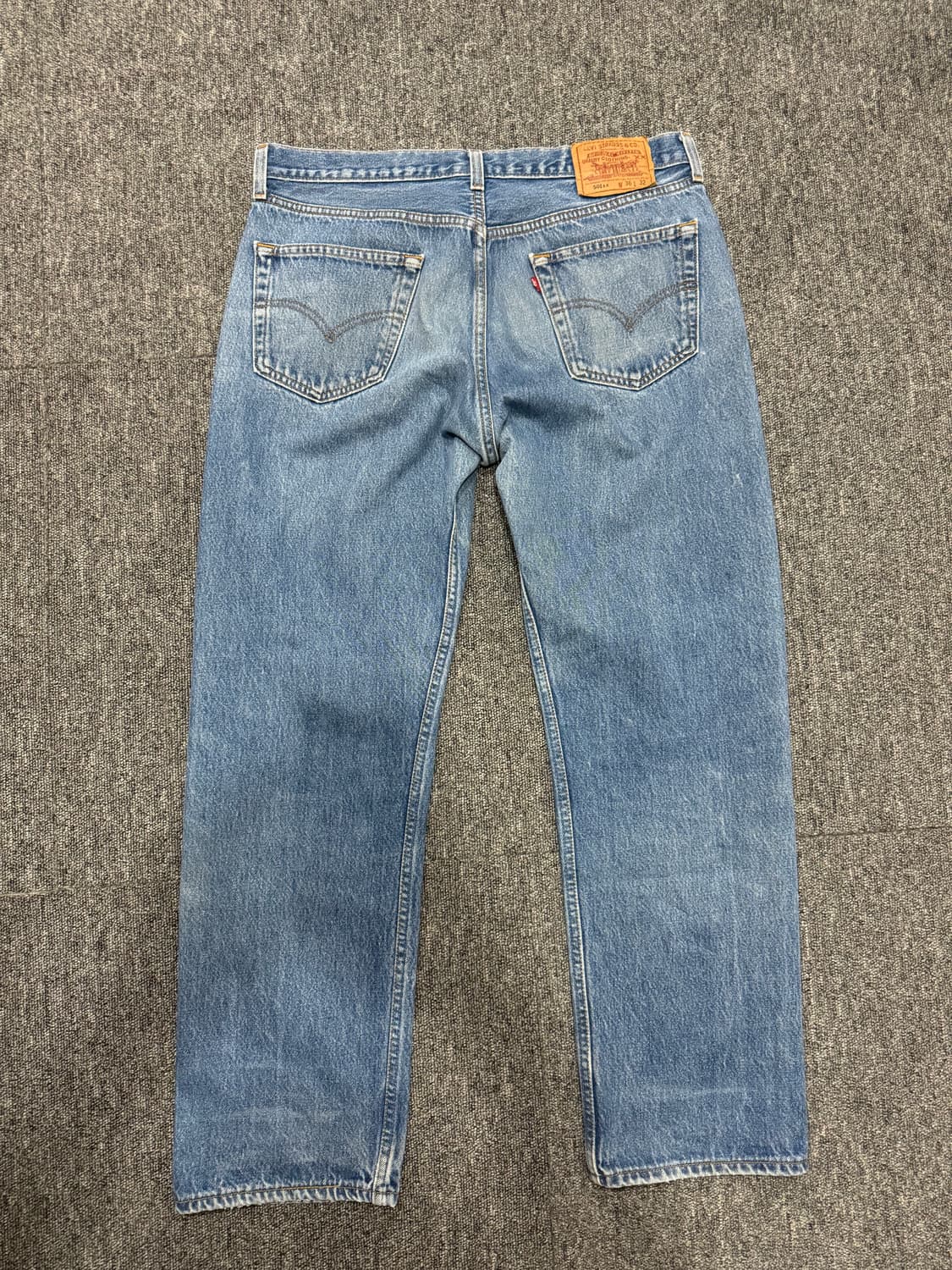 90s 리바이스 501xx USA 데님 빈티지 미디엄블루 36 상품이미지9