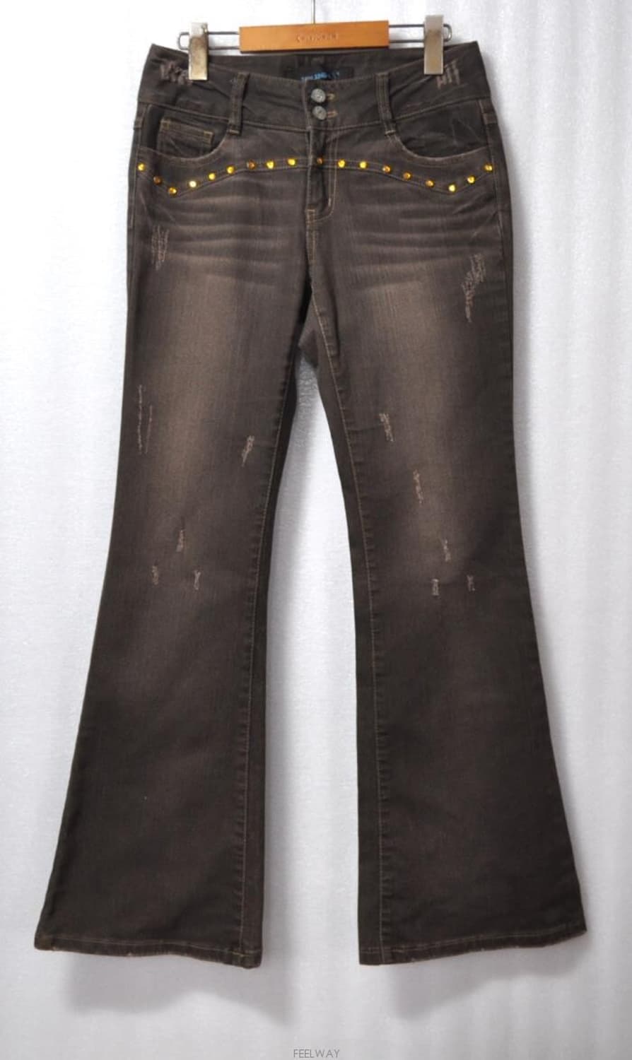 손정완/여성부츠컷청바지(허리26) 상품이미지1