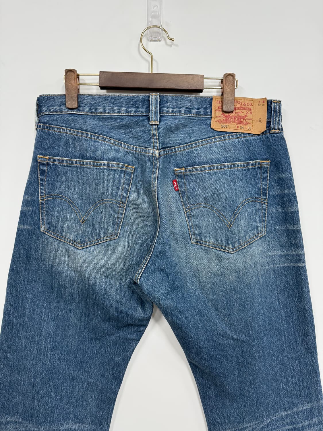 levi's 501 straight leg button-fly denim 상품이미지5