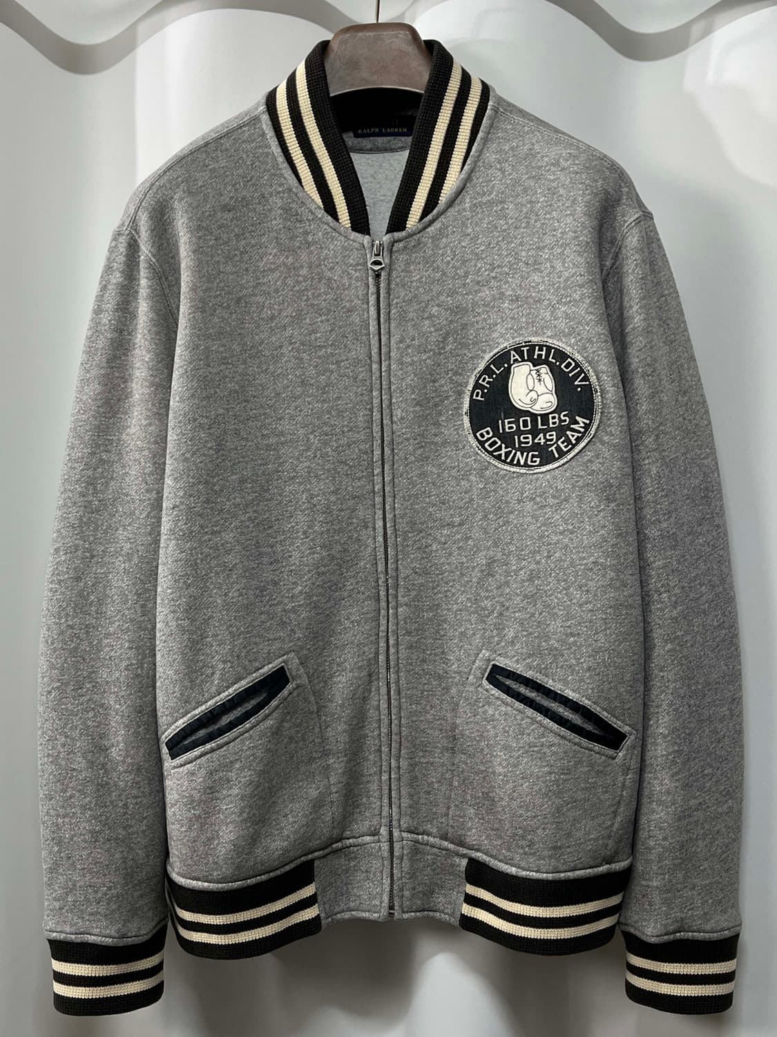 폴로 랄프로렌 복싱팀 쿠키패치 바시티 자켓 상품이미지1