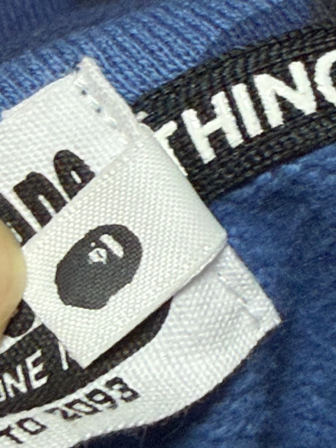 베이프 카모 샤크 후드티 청계 네이비 L 상품이미지10