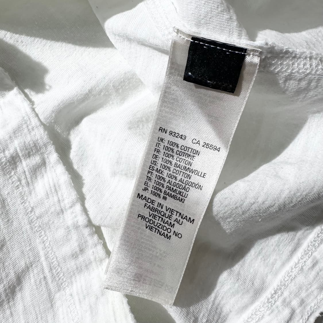 디젤 로고 V넥 반팔 티셔츠 상품이미지7