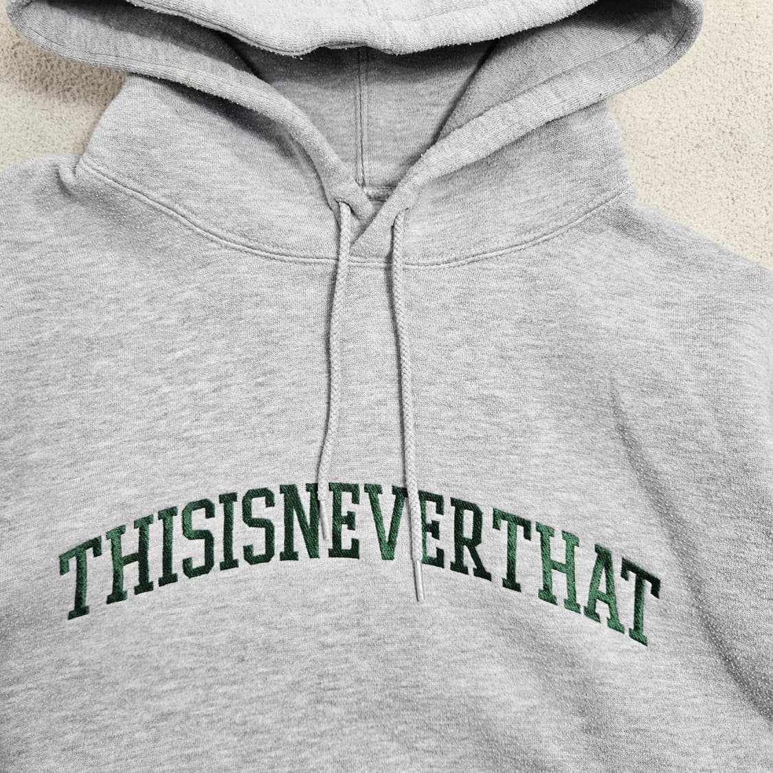 디스이즈네버댓 아치 로고 후드 XL 상품이미지3