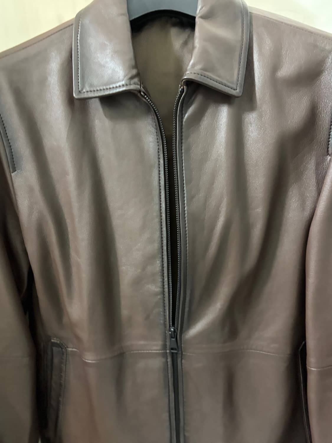 LESSGETMORE(레스겟모어) Lamb Skin Jacket 상품이미지2