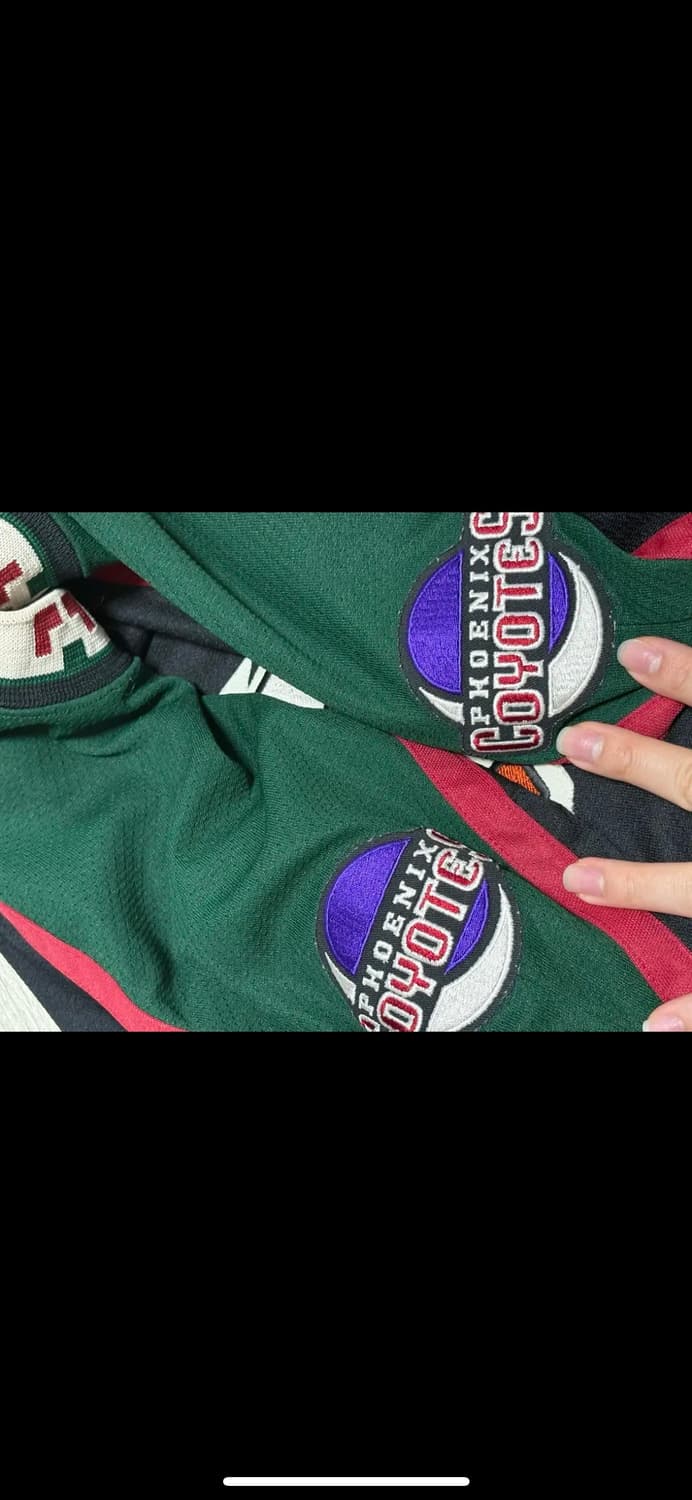 CCM 90s NHL 피닉스 코요테 하키 져지 네고가능! 상품이미지5