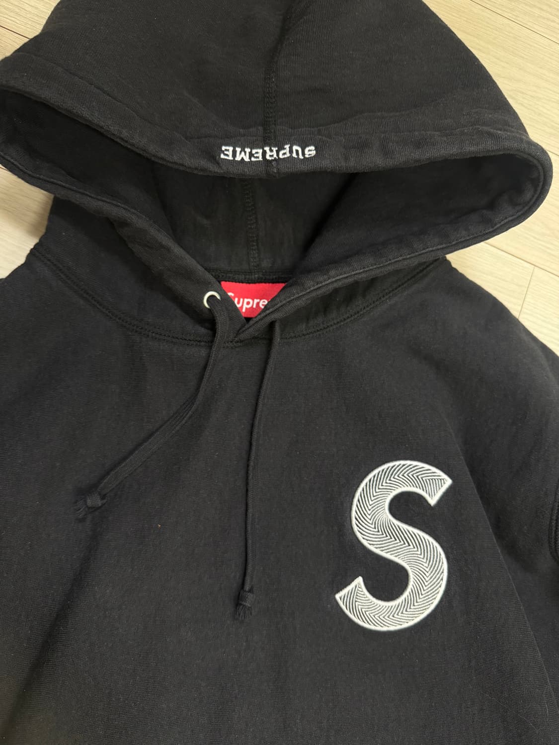 [L] 슈프림 S로고 후드티 상품이미지3