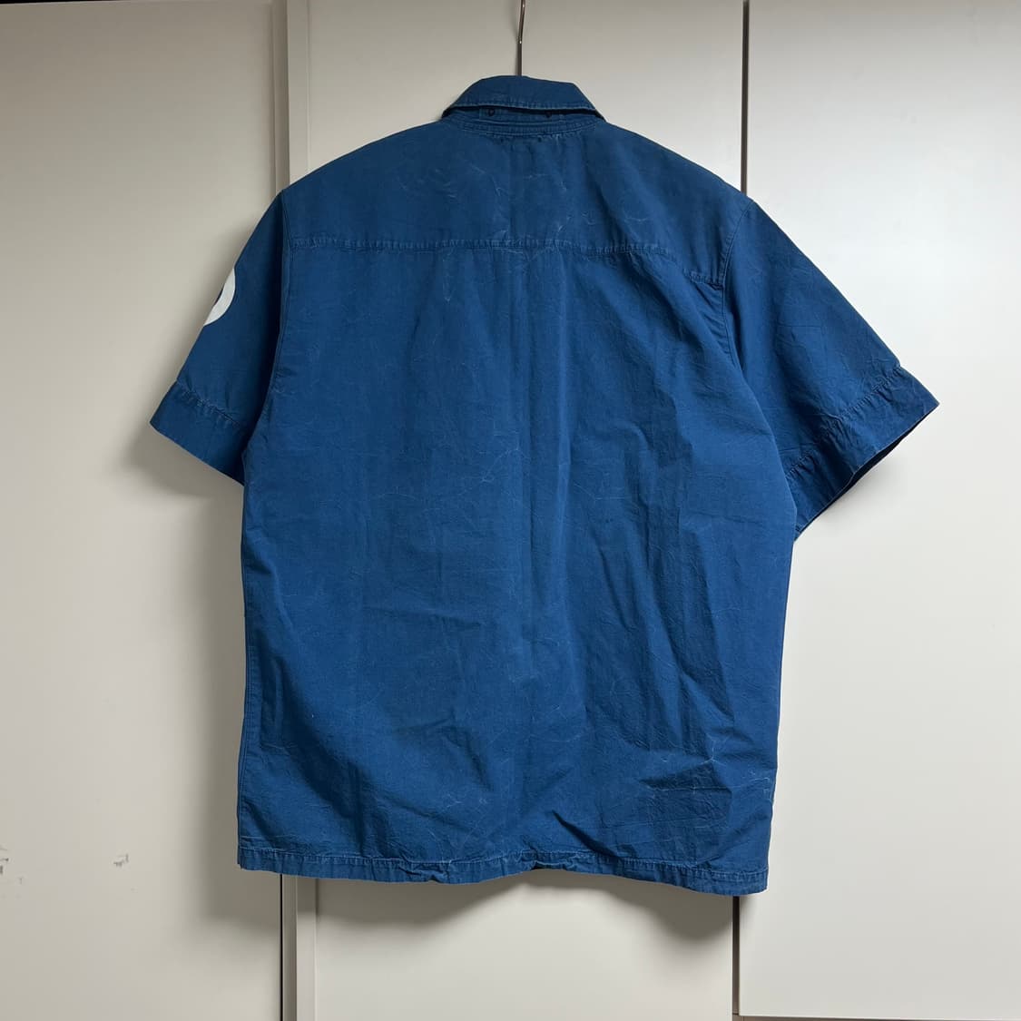 00s 스톤아일랜드 데님 가먼트다잉 워크셔츠 상품이미지2