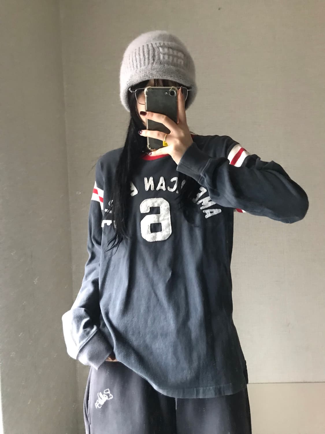 아메리칸이글 로고 롱슬리브 상품이미지1