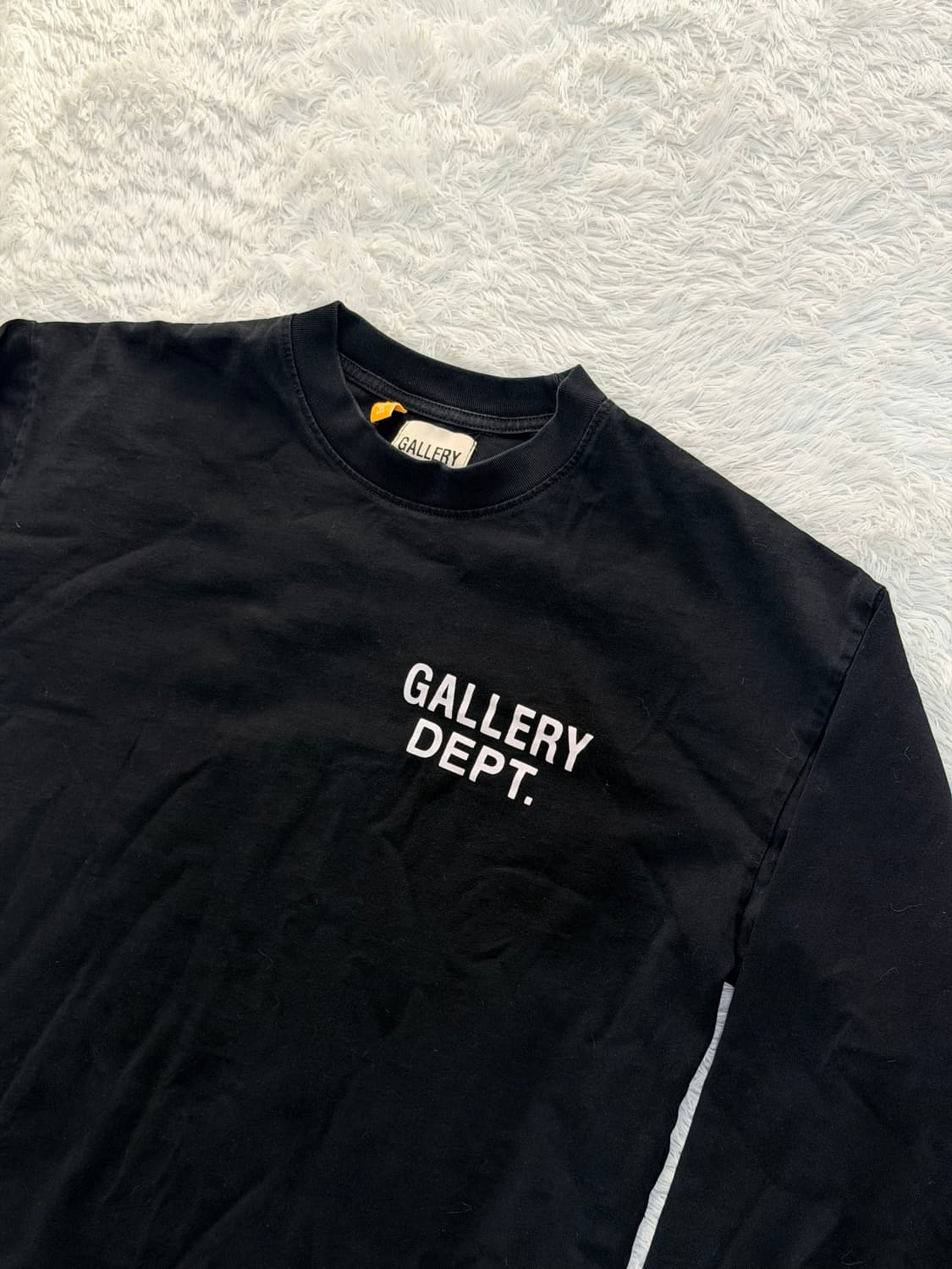 갤러리 디파트먼트(Gallery Dept.) 롱슬리브 티셔츠 - Blac 상품이미지2