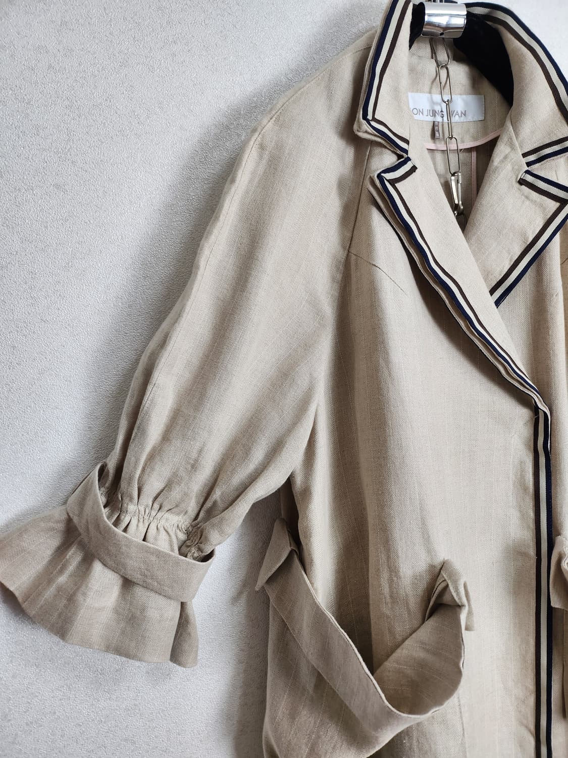 손정완 린넨100% 코트55 66 상품이미지6