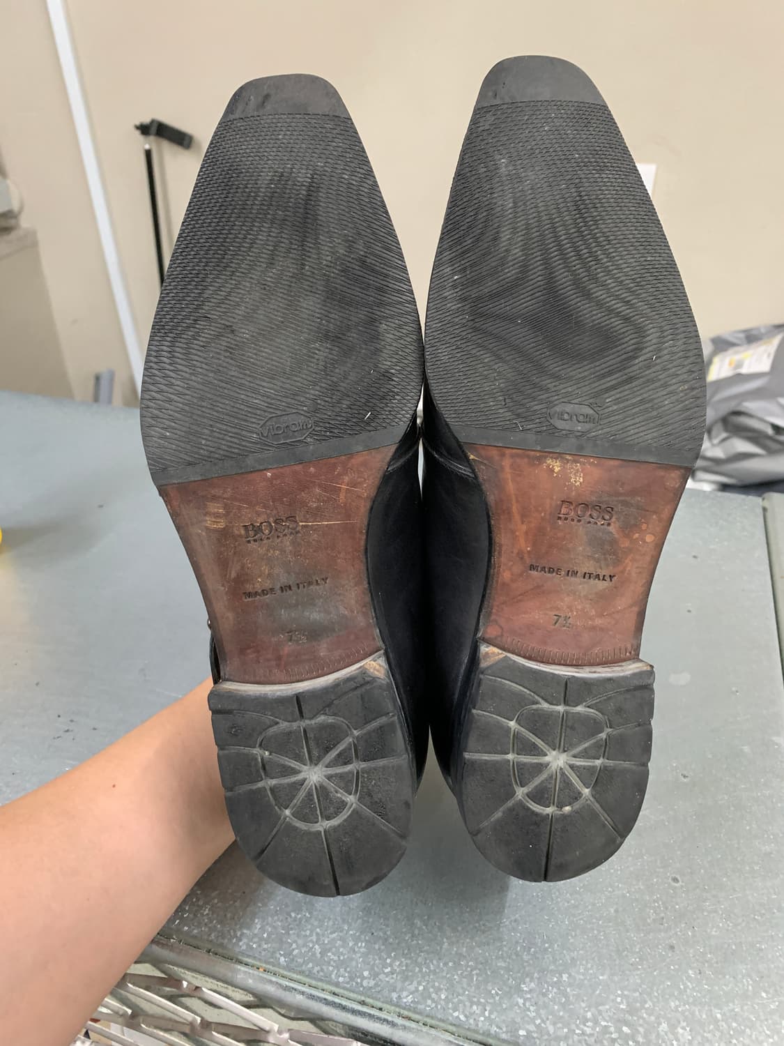 휴고 보스 더블 몽크스트랩 더비 7.5(265) (Gr-3350) 상품이미지3