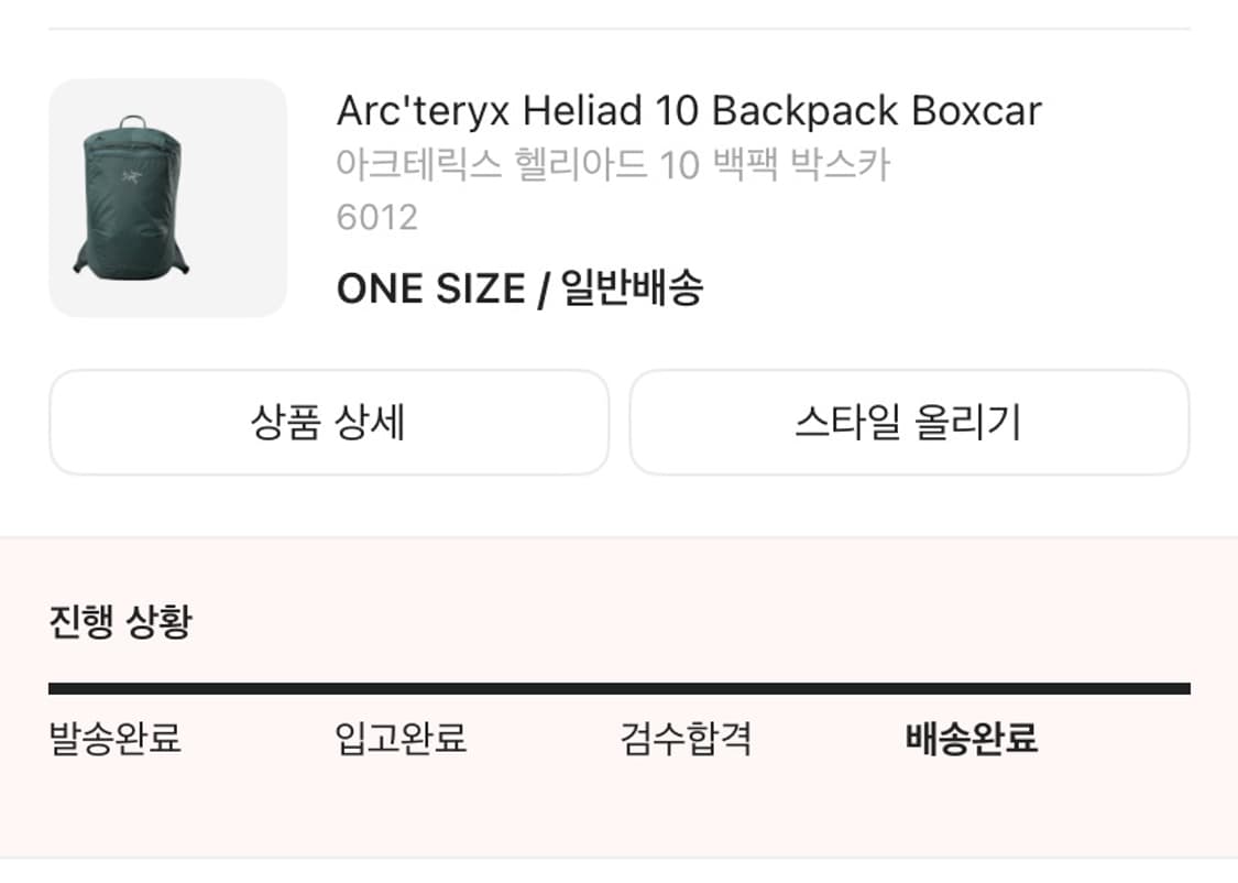 아크테릭스 ARCTERYX 헬리아드 10 백팩 박스카 상품이미지2