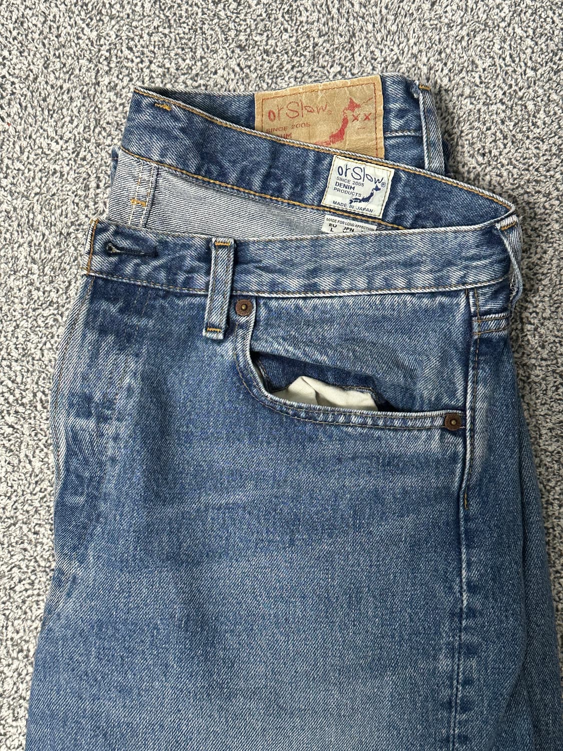 오어슬로우 105w 90s used 4사이즈 상품이미지1