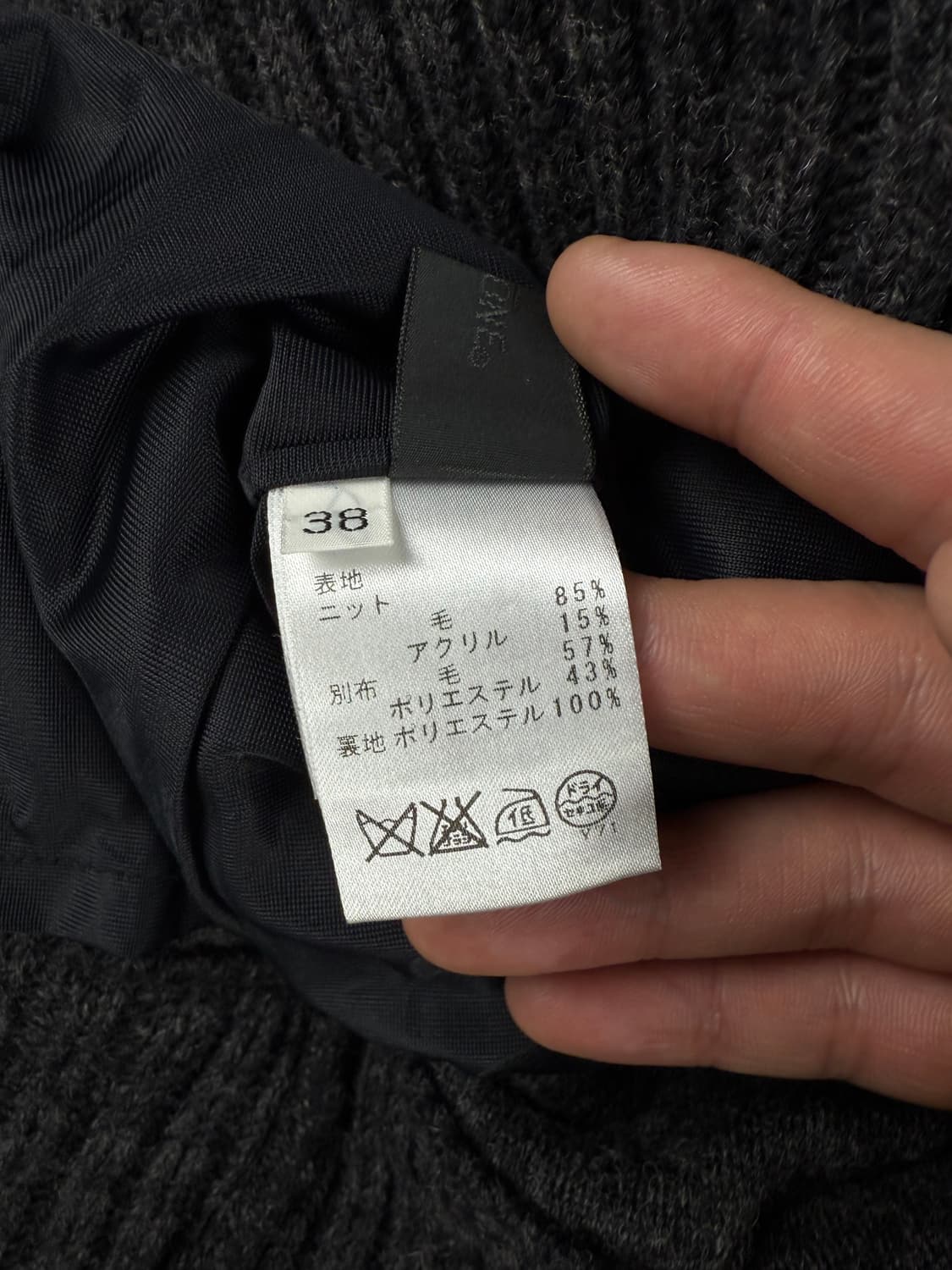 passione 더플 니트 후드 자켓 상품이미지7