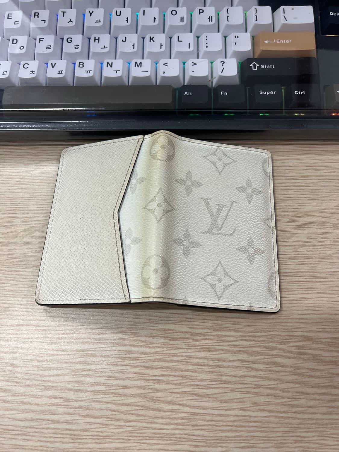 루이비통 모노그램 오거나이저 화이트 상품이미지7